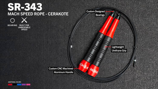 Rogue SR-343 Mach Speed Rope - Cerakote | Rogue Fitness